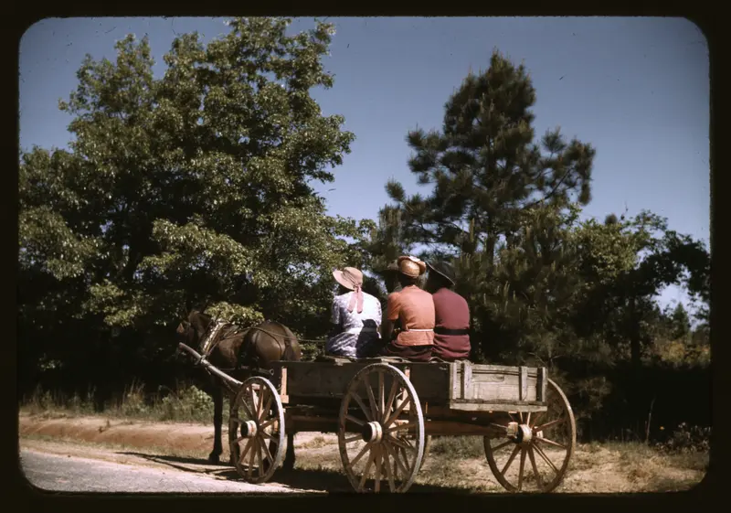 Photograph from Farm Security Administration/Office of War Information Color Photographs
