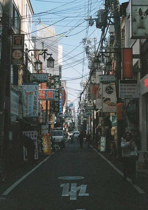 Film photograph shot on Kodak Portra 800 with a Canon AE-1 Program by Zigao Wang